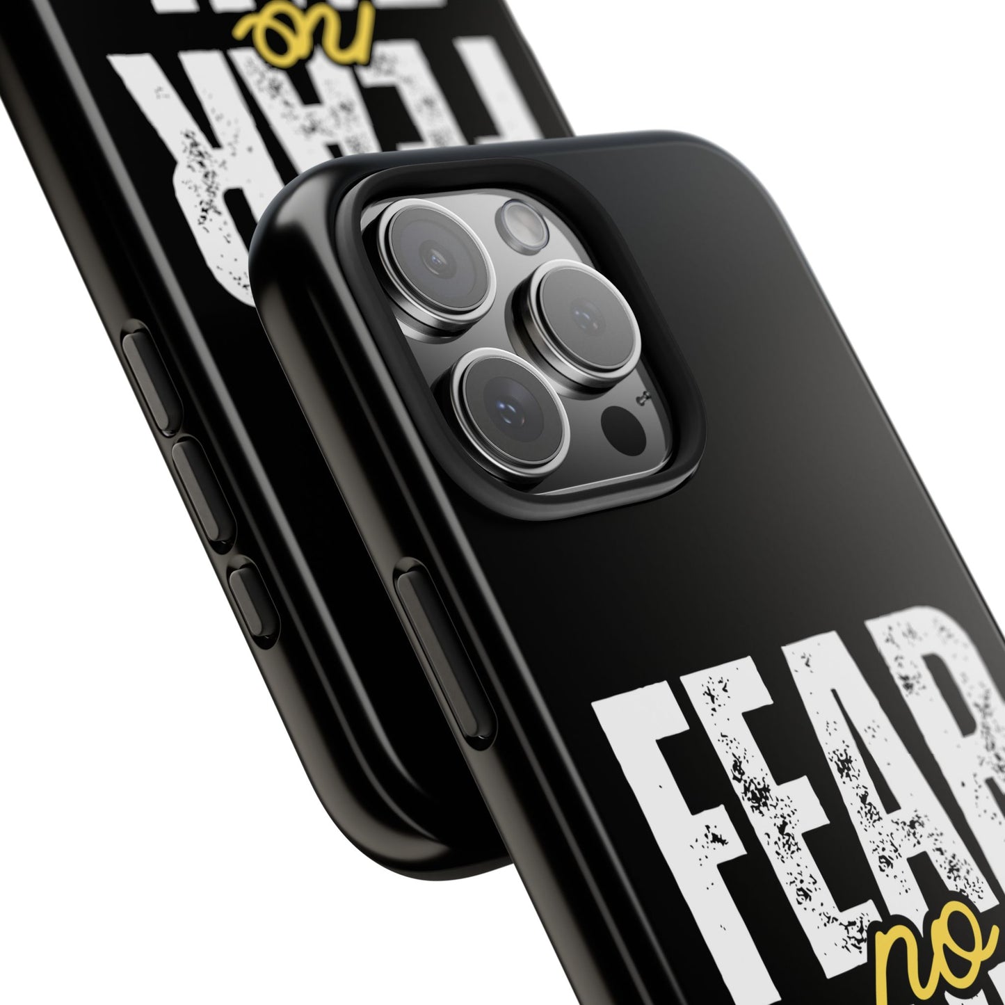 Fear No Evil Tough Phone Case - Stylish Protection for Trendsetters, Phone Accessory, Gift for Him/Her, Inspirational Quote Cover
