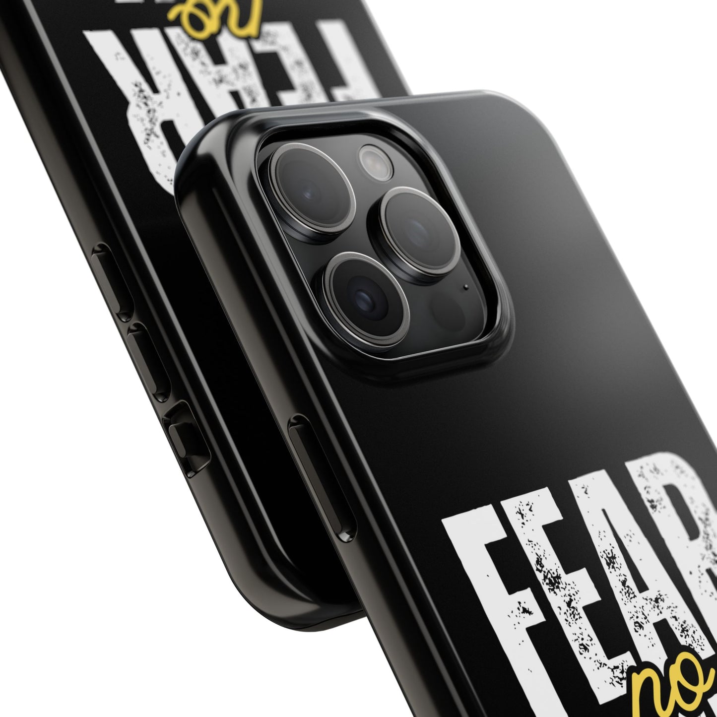 Fear No Evil Tough Phone Case - Stylish Protection for Trendsetters, Phone Accessory, Gift for Him/Her, Inspirational Quote Cover