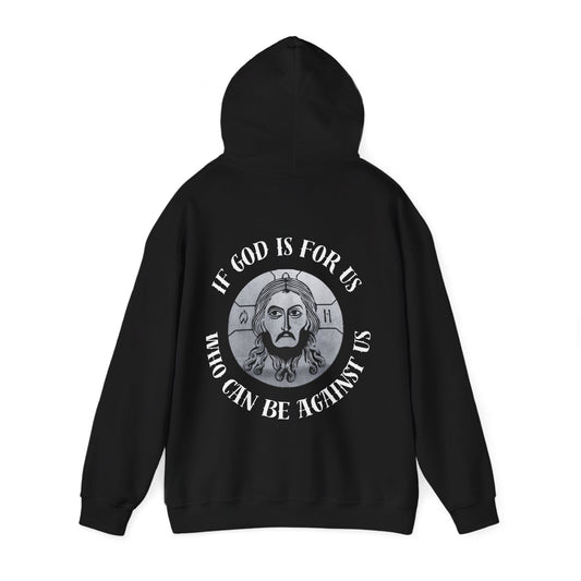 Jesus If God is with us ! Unisex Heavy Blend™, God, Christian Apparel, Casual Wear, Religious Gifts, Daily Comfort