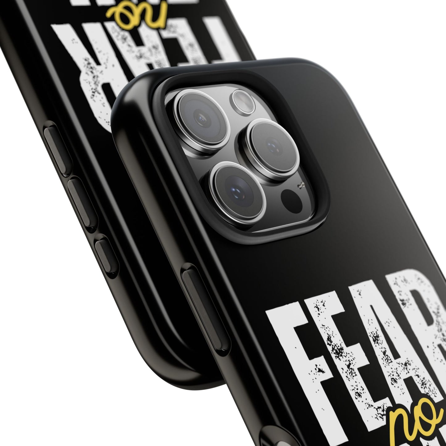 Fear No Evil Tough Phone Case - Stylish Protection for Trendsetters, Phone Accessory, Gift for Him/Her, Inspirational Quote Cover